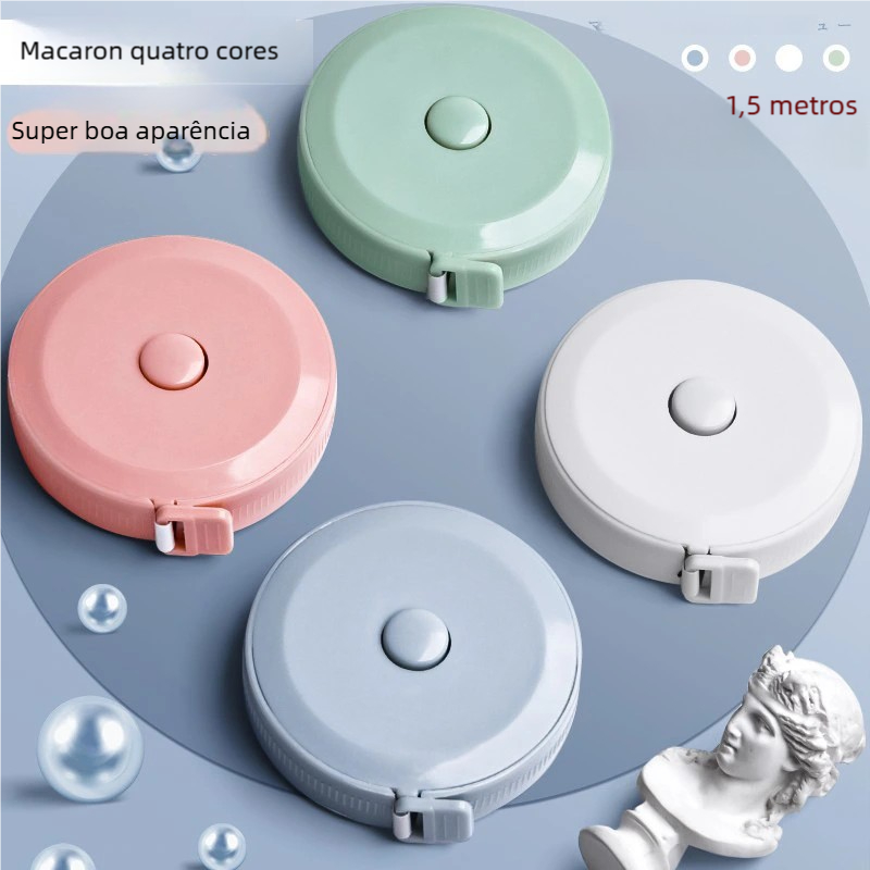 Fita Métrica Portátil e Fofa – Régua Macia Mini para Medir Cintura e Tamanhos de Roupas Fita Métrica Portátil e Fofa – Régua Macia Mini para Medir Cintura e Tamanhos de Roupas