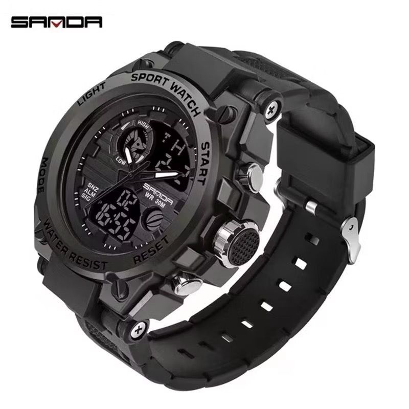 Relógio Masculino 739 – Estilo Militar, Esportivo e Resistente à Água Anti-shock Relógio Masculino 739 – Estilo Militar, Esportivo e Resistente à Água Anti-shock