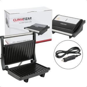 Grill Sanduicheira Misteira Portatil Antiaderente Caminhão Motorhome Acampamento Climatizar - Oferta na Shopee