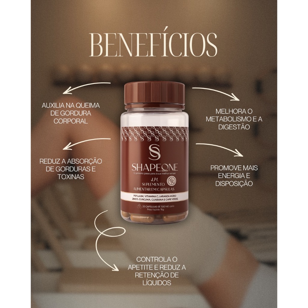 Composto ShapeOne Extra Forte Mais Garrafinha B.R.I.N.D.E 30Cápsula Composto ShapeOne Extra Forte Mais Garrafinha B.R.I.N.D.E 30Cápsula - Oferta na Shopee