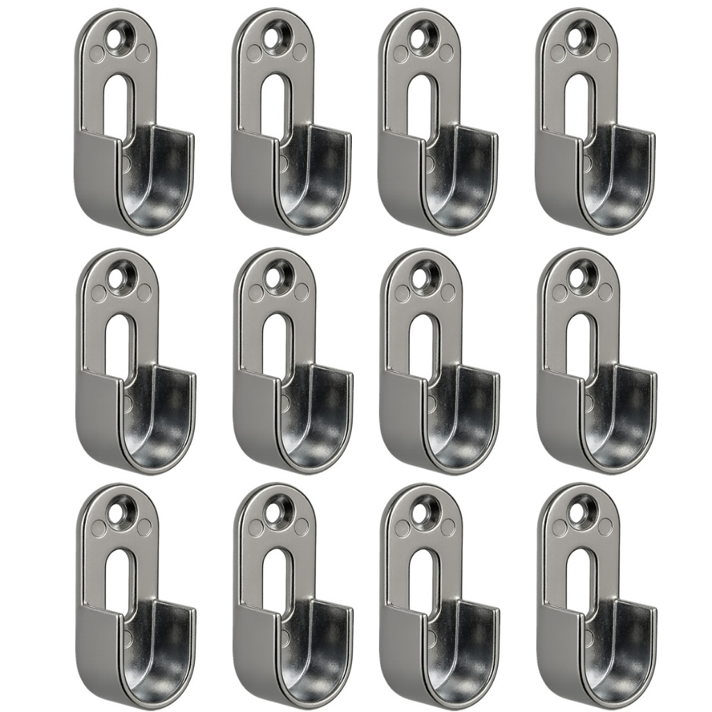 Suporte Cabideiro Tubo Oblongo Oval Armário Guarda Roupa Suporte Cabideiro Tubo Oblongo Oval Armário Guarda Roupa