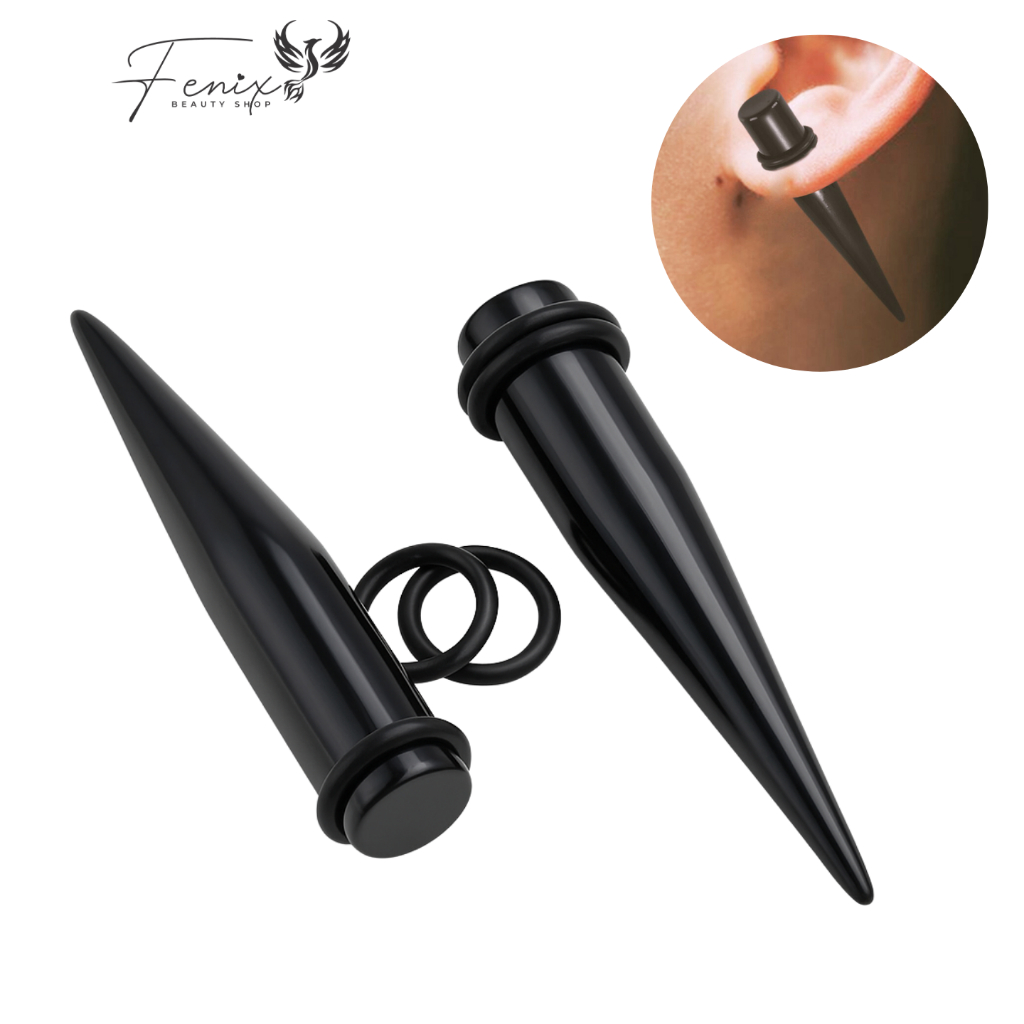 Alargador Expansor Pino Estaca de Orelha Preto Body Piercing Alargador Expansor Pino Estaca de Orelha Preto Body Piercing - Oferta na Shopee