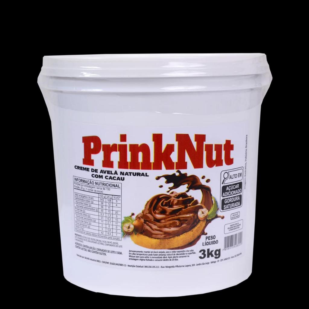 Prinknut Creme de Avelã 3Kg Chocolate Prinknut Creme de Avelã 3Kg Chocolate