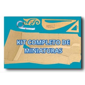 combo miniatura completo (bases+esquadros+fita) - Oferta na Shopee