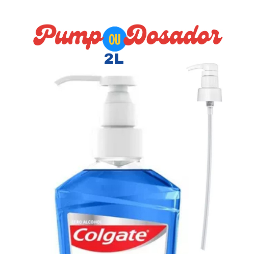 Válvula Pump Dosadora – Compatível com Frascos 2000 ml de Enxaguante Bucal Válvula Pump Dosadora – Compatível com Frascos 2000 ml de Enxaguante Bucal - Oferta na Shopee