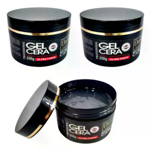 Kit 3 Gel Cera Capilar Ultra Forte Ouribel 250g - Oferta na Shopee