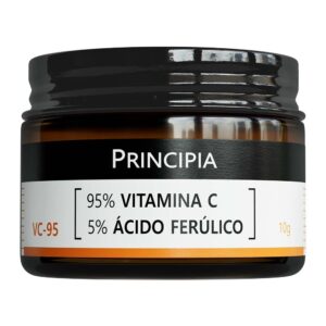 Principia 95% Vitamina C Pura + 5% Ácido Ferúlico em pó- VC-95 - Oferta na Shopee