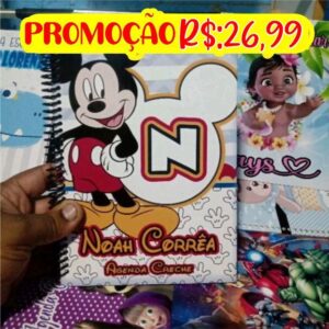 AGENDA CRECHE PERSONALIZADA (IDEAL PARA MATERNAL) - Oferta na Shopee
