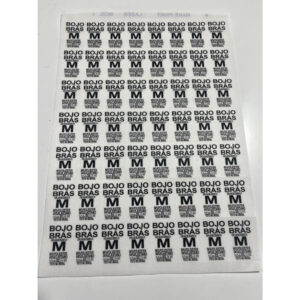 1000 Etiquetas Tnt - Etiquetas De Composição - Oferta na Shopee