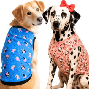 Roupa Roupinha Malha P/ Cachorro Vários Tamanhos Estampas Personagens - Oferta na Shopee