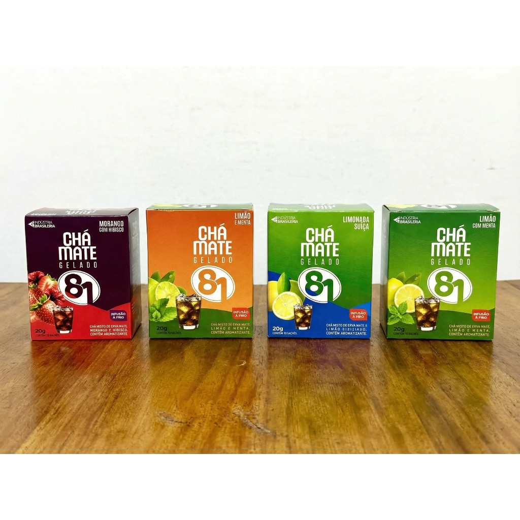 Chá Mate 81 Gelado - 20g - Infusão à Frio - escolha o sabor Chá Mate 81 Gelado - 20g - Infusão à Frio - escolha o sabor - Oferta na Shopee