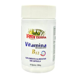 Metilcobalamina - Vitamina B12 60 Cápsulas - Rei Terra - Oferta na Shopee