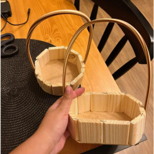 KIT Cestinha Decorativa Para Presentes E Lembrancinhas Cesta Organizadora Para Café Da Manhã E Doces - Oferta na Shopee