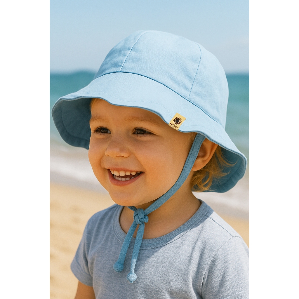 Chapéu Bebe Infantil Praia Verão Proteção Solar FPS50 UV com Forro Chapéu Bebe Infantil Praia Verão Proteção Solar FPS50 UV com Forro