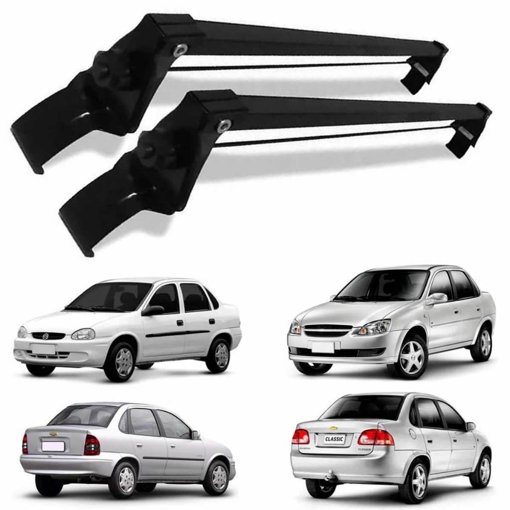 Rack de Teto Corsa Hatch e Classic 4 Portas Fixação Porta Rack de Teto Corsa Hatch e Classic 4 Portas Fixação Porta