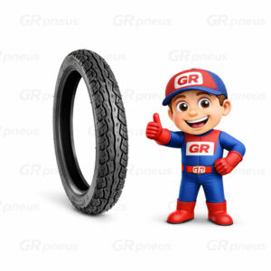 Pneu 80/100-14 traseiro para  Moto biz