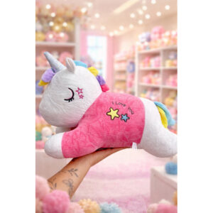 Pelúcia Unicórnio Fofinho 60cm – Antialérgico | Envio Imediato - Oferta na Shopee