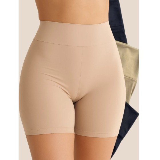 Short Segunda Pele Sem Costura Segunda Pele Tipo Calcinha Boxer Bermuda Feminina Modeladora Short Segunda Pele Sem Costura Segunda Pele Tipo Calcinha Boxer Bermuda Feminina Modeladora