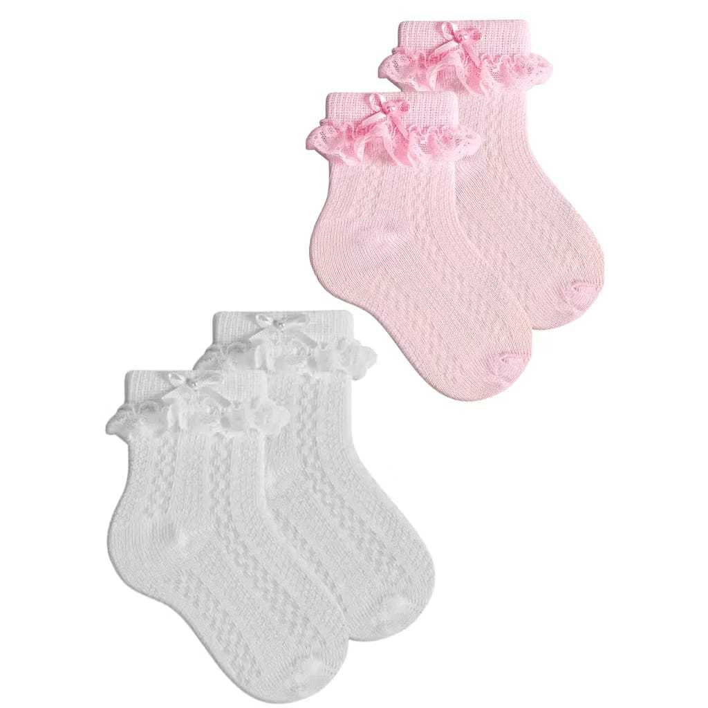 Kit Meia Infantil Menina Batizado Aniversário Festa Roquete Delicada Kit Meia Infantil Menina Batizado Aniversário Festa Roquete Delicada - Oferta na Shopee