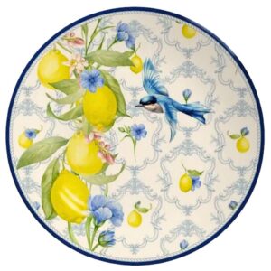 Prato de Parede Decorativo Porcelana Cerâmica Acompanha Suporte Vários Modelos e Tamanhos - Oferta na Shopee