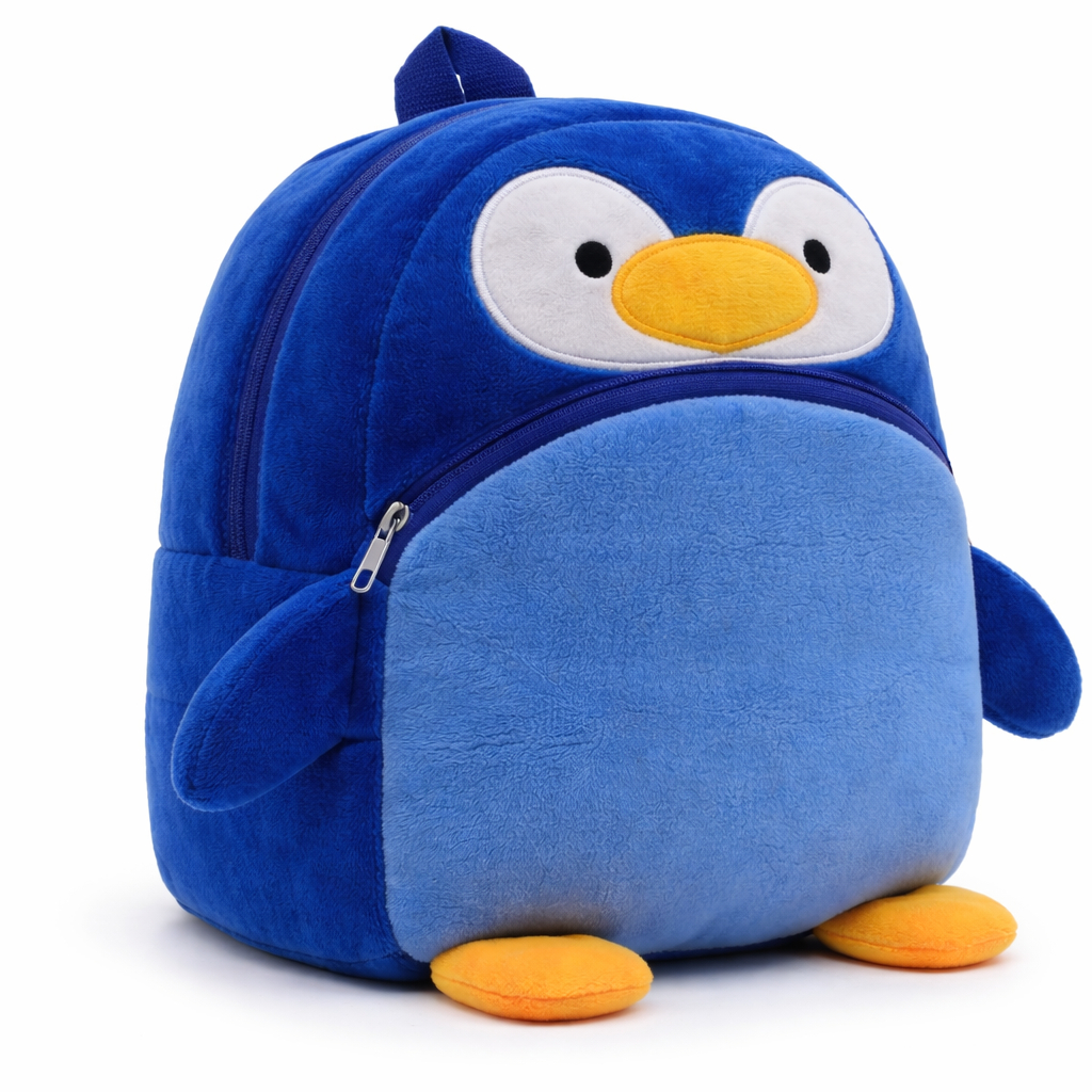 Mochila Infantil Bebê Mini Criança Mochilinha Passeio Pelúcia Presente Pinguim Mochila Infantil Bebê Mini Criança Mochilinha Passeio Pelúcia Presente Pinguim