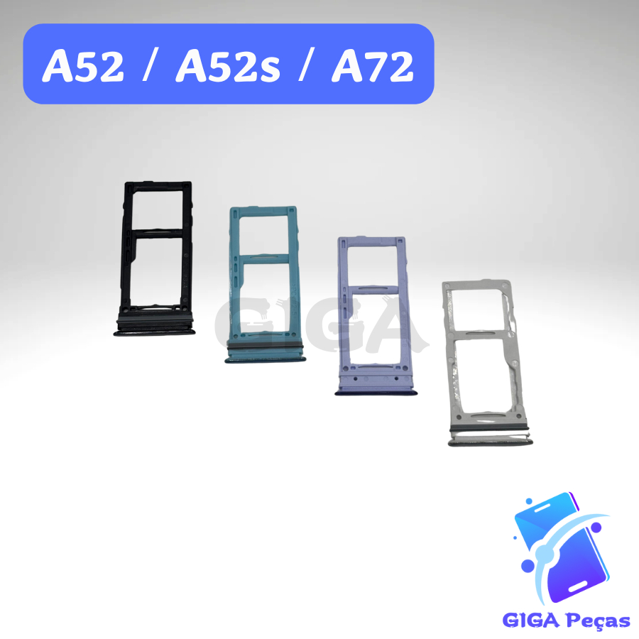 Gaveta Chip Bandeja Slot Galaxy A52 / A52s / A72 Gaveta Chip Bandeja Slot Galaxy A52 / A52s / A72