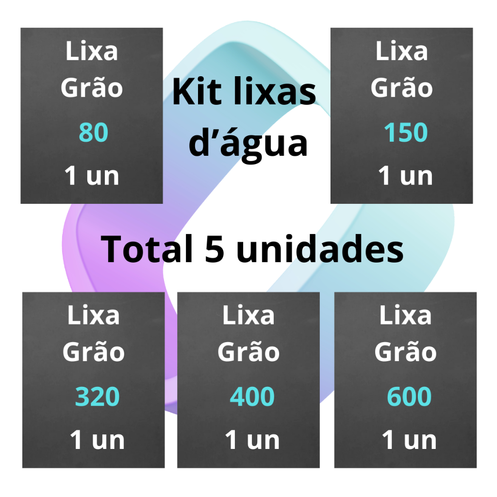Lixa 80 150 320 400 600 kit 1 2 ou 3 folhas de cada Grão Polimento Lixamento Plásticos Metal Fibra Lixa 80 150 320 400 600 kit 1 2 ou 3 folhas de cada Grão Polimento Lixamento Plásticos Metal Fibra