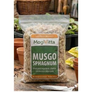 Musgo Sphagnum Substrato Substrato Drenante Suculentas Orquídeas Samanbaias Plantas em Geral - Oferta na Shopee