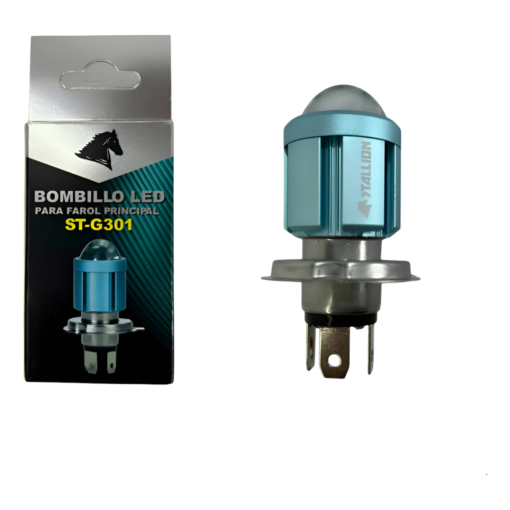 Lampada Bombillo Moto Carro H4 20w 6500k Alto Baixo Stallion H4 Super Branca Frio Lampada Bombillo Moto Carro H4 20w 6500k Alto Baixo Stallion H4 Super Branca Frio