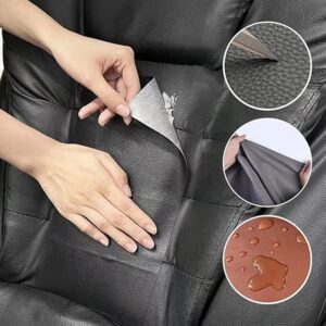 Adesivo Autocolante De Couro PU Para Sofás Reparo de Bolsas em Couro 50x137 - Oferta na Shopee