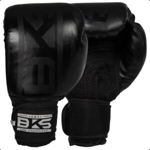 Luva Boxe BKS Treino Sparring 8/10/12/14/16oz Kickboxing Muay Thai Profissional Academia - Oferta na Shopee