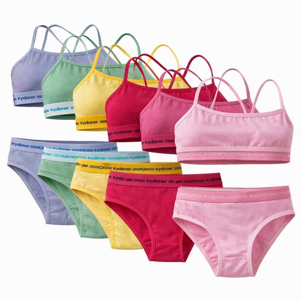 Kit 5 Conjunto Menina Moça Top e Calcinha Infantil/Juvenil Kit 5 Conjunto Menina Moça Top e Calcinha Infantil/Juvenil - Oferta na Shopee