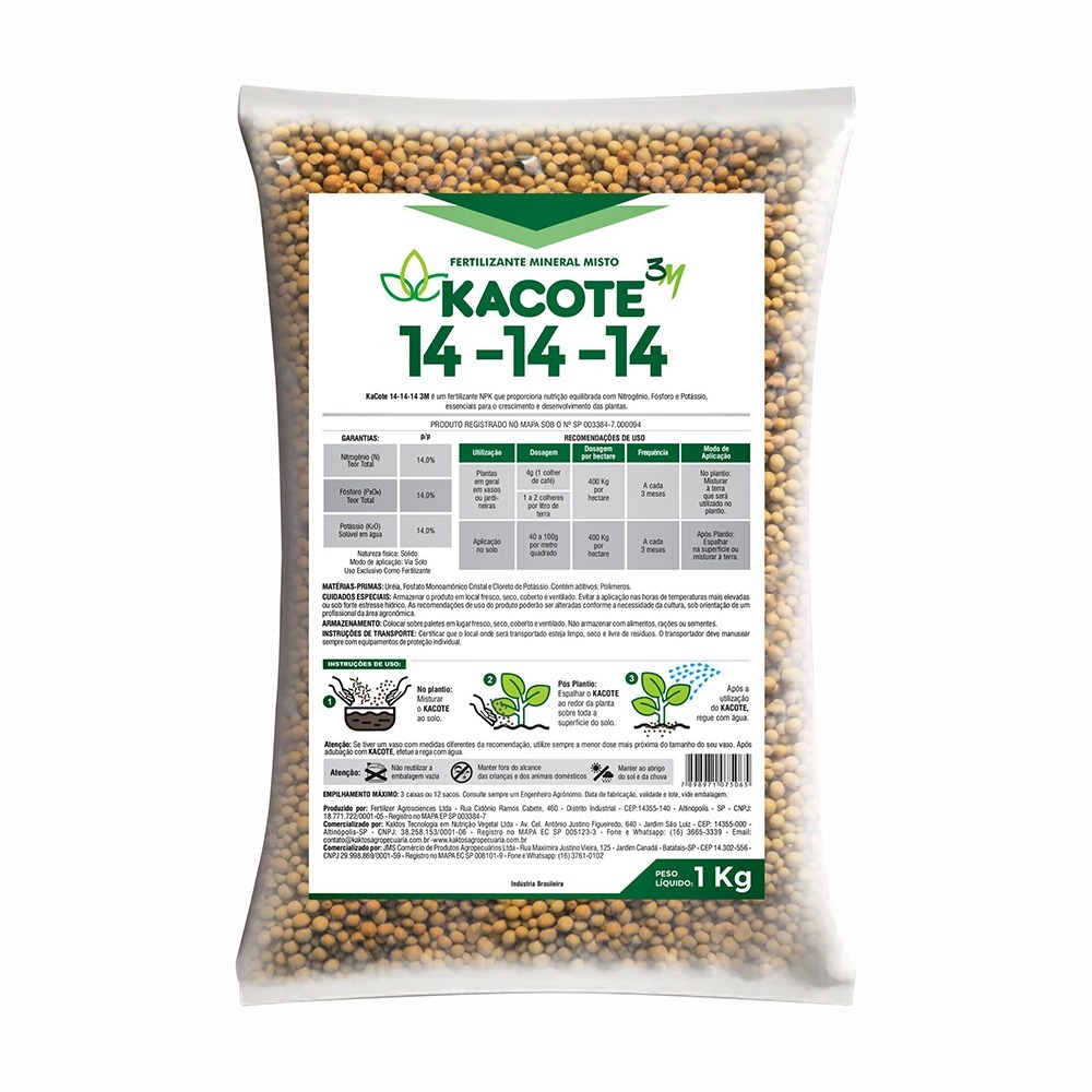 2kg Adubo Liberação Lenta 14-14-14 3m TIPO Osmocote 2kg Adubo Liberação Lenta 14-14-14 3m TIPO Osmocote - Oferta na Shopee