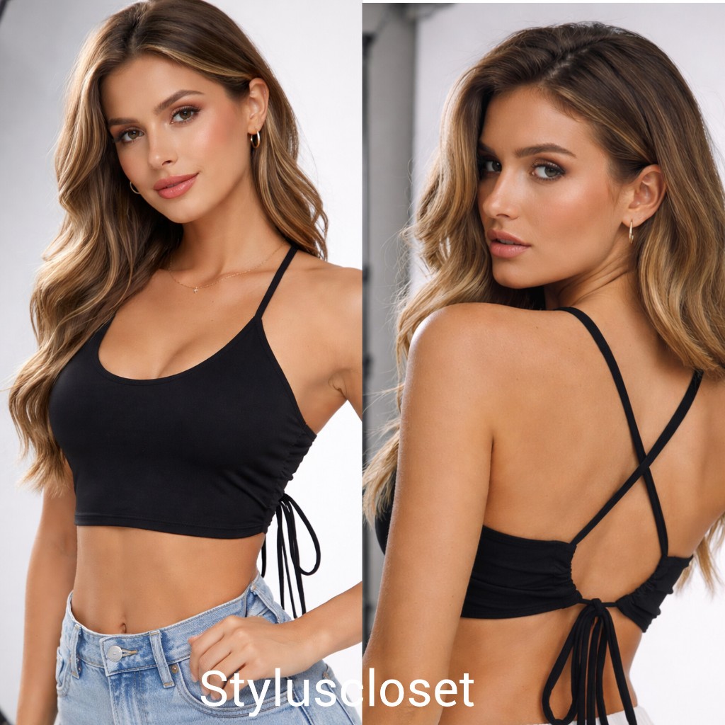 Top cropped forro duplo alça regulavel Top cropped forro duplo alça regulavel - Oferta na Shopee