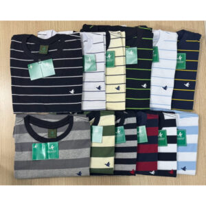camiste  listrado peruana masculino brooksfid 40.1 - Oferta na Shopee