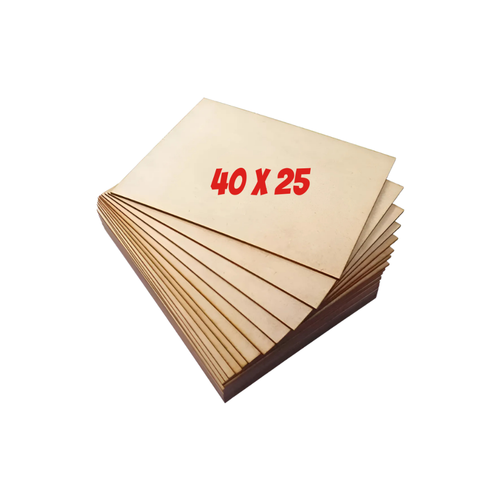 Kit 10 20 50 Un 40 x 25 Chapa MDF Cru 3mm Para Quadros Decorativos Porta Retrato Artesanato Kit 10 20 50 Un 40 x 25 Chapa MDF Cru 3mm Para Quadros Decorativos Porta Retrato Artesanato - Oferta na Shopee