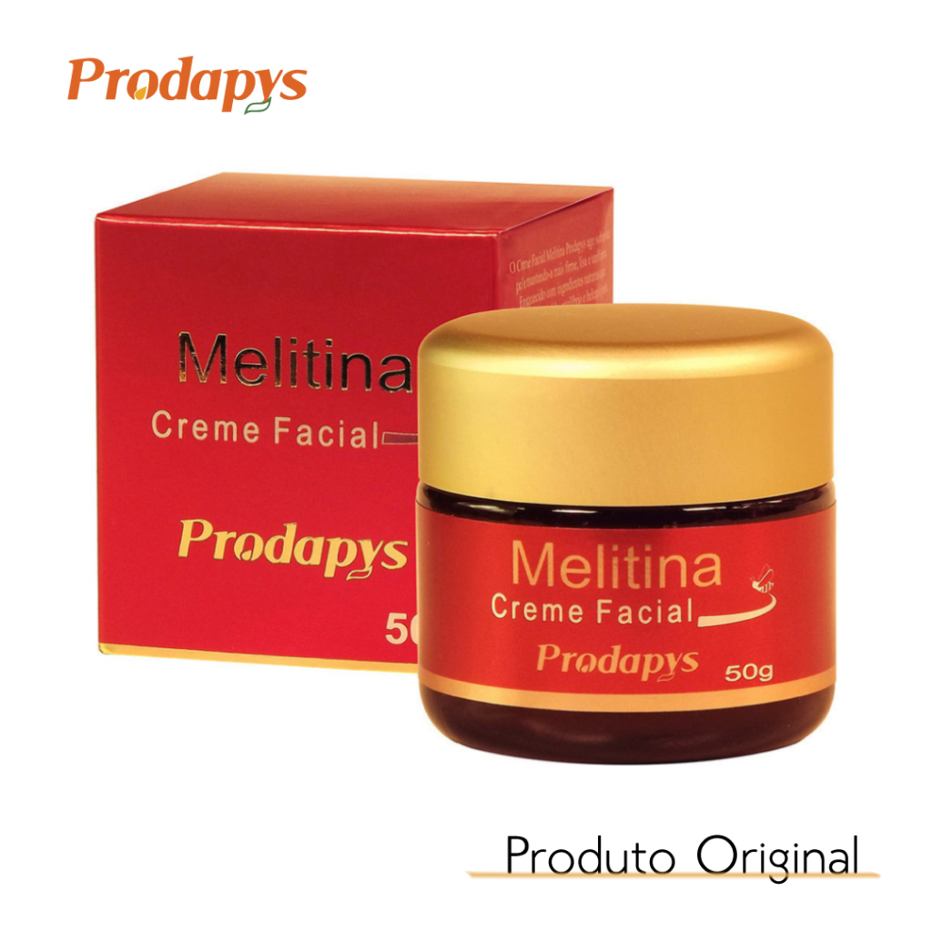 Caixa de Creme Facial Melitina Prodapys Veneno de Abelha 50g – Atacado Caixa de Creme Facial Melitina Prodapys Veneno de Abelha 50g – Atacado