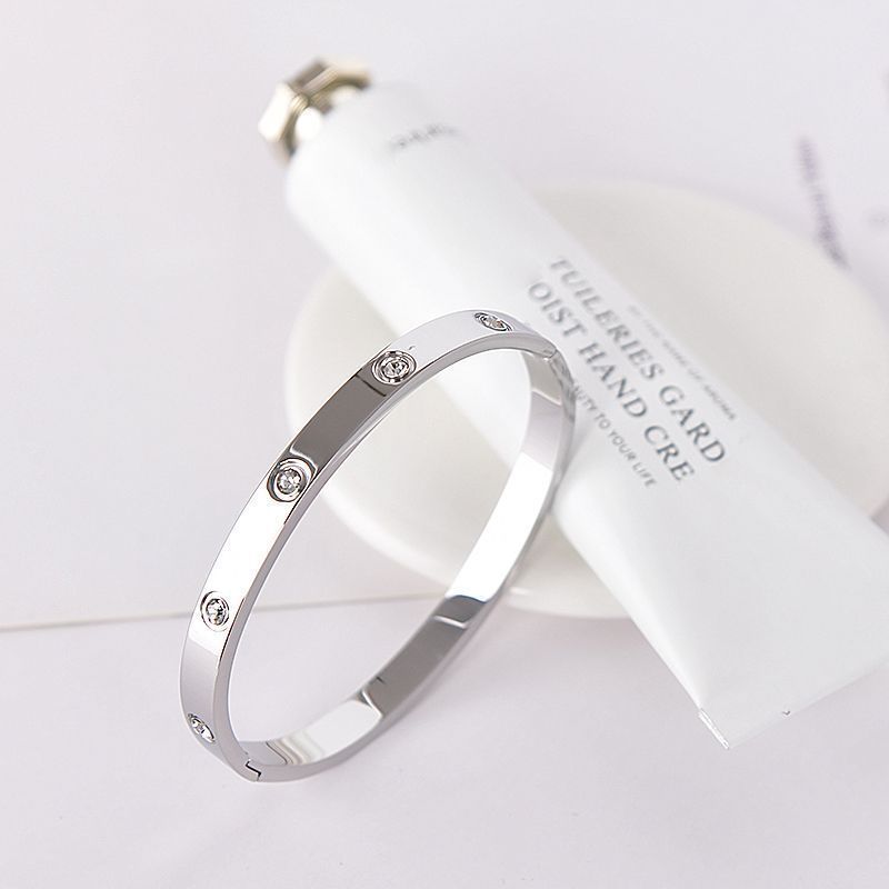 Pulseira Aberta de Aço inoxidável Pulseira Estilo Coreano Pulseira Aberta de Aço inoxidável Pulseira Estilo Coreano - Oferta na Shopee