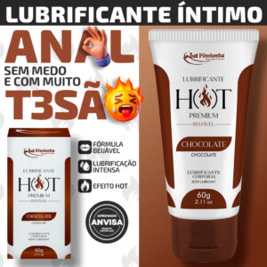 LUBRIFICANTE ÍNTIMO BEIJÁVEL HOT GEL PARA UM SEXO INESQUECÍVEL E LUBRIFICADO - Oferta na Shopee