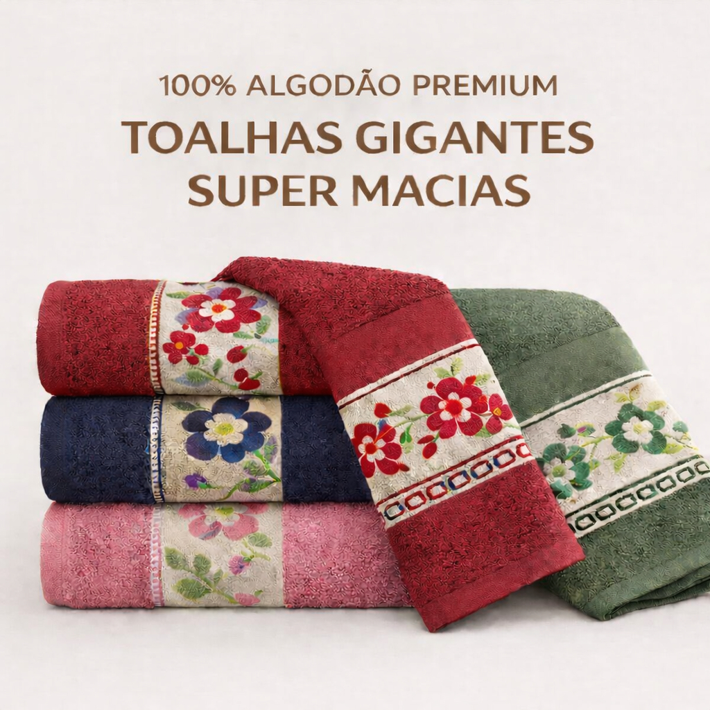 Toalha De Banho Gigante Banhão Grande Grossa Tecido 100% Algodão Premium Felpuda Macia 75x150 Alta Absorção Toalha De Banho Gigante Banhão Grande Grossa Tecido 100% Algodão Premium Felpuda Macia 75x150 Alta Absorção - Oferta na Shopee
