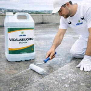 Impermeabilizante Para Laje 5L Incolor Anti Infiltração Telhado Veda Laje - Oferta na Shopee