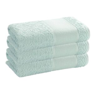 Kit Toalhas de Lavabo Sofia para Bordar com 3 unidades - Dohler - Oferta na Shopee