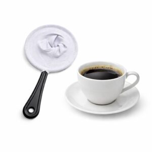 Coador De Café De Pano Kit com 5 Tamanho GRANDE Reutilizável PROMOÇÃO!! - Oferta na Shopee