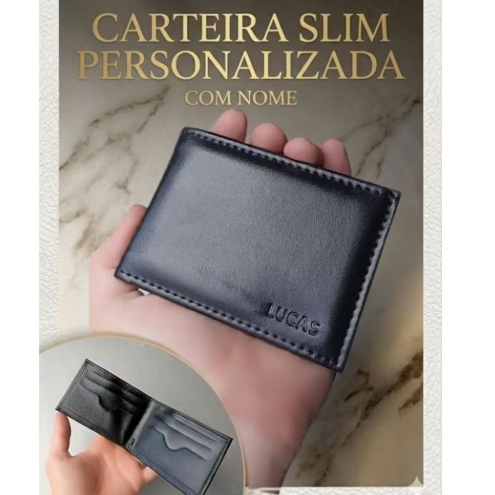 KIT 10 Carteira Slim personalizada presente padrinhos casamento KIT 10 Carteira Slim personalizada presente padrinhos casamento - Oferta na Shopee