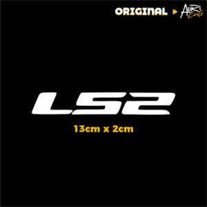 Ls2 adesivo original para capacete bike moto com muita qualidade e preço baixo - Oferta na Shopee