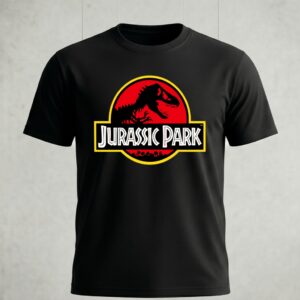Camiseta Jurassic Park 100% Algodão Fio 30.1 Premium Confortável Masculina Feminina - Oferta na Shopee