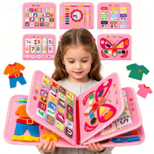 Placa De Aprendizagem De Feltro Para Crianças Habilidades De Vida Brinquedo Educativo  Montessori - Oferta na Shopee
