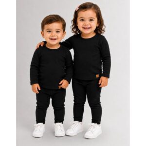 Roupa Térmica Bebê Segunda Pele Infantil Inverno Conjunto Blusa Manga Longa E Calça Forrado Uv - Oferta na Shopee