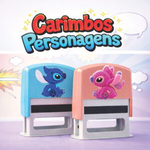 Carimbos Personalizados com Personagens | Professor Médico Pediatria Enfermagem - Oferta na Shopee