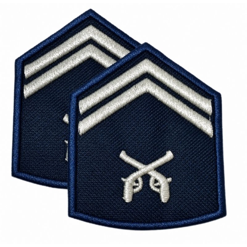 Patch Divisa "cabo" ( Duas peças bordadas com termocolante ) Patch Divisa "cabo" ( Duas peças bordadas com termocolante ) - Oferta na Shopee